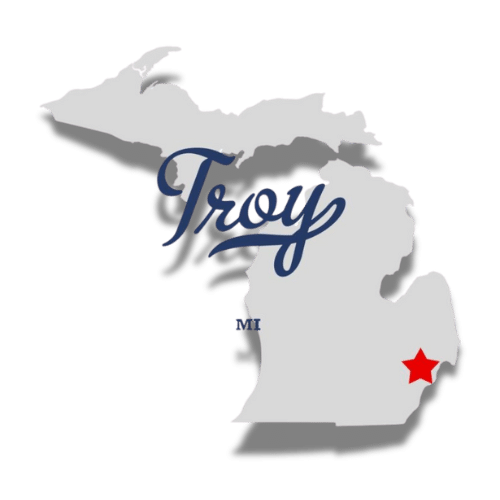 a close up of a logo