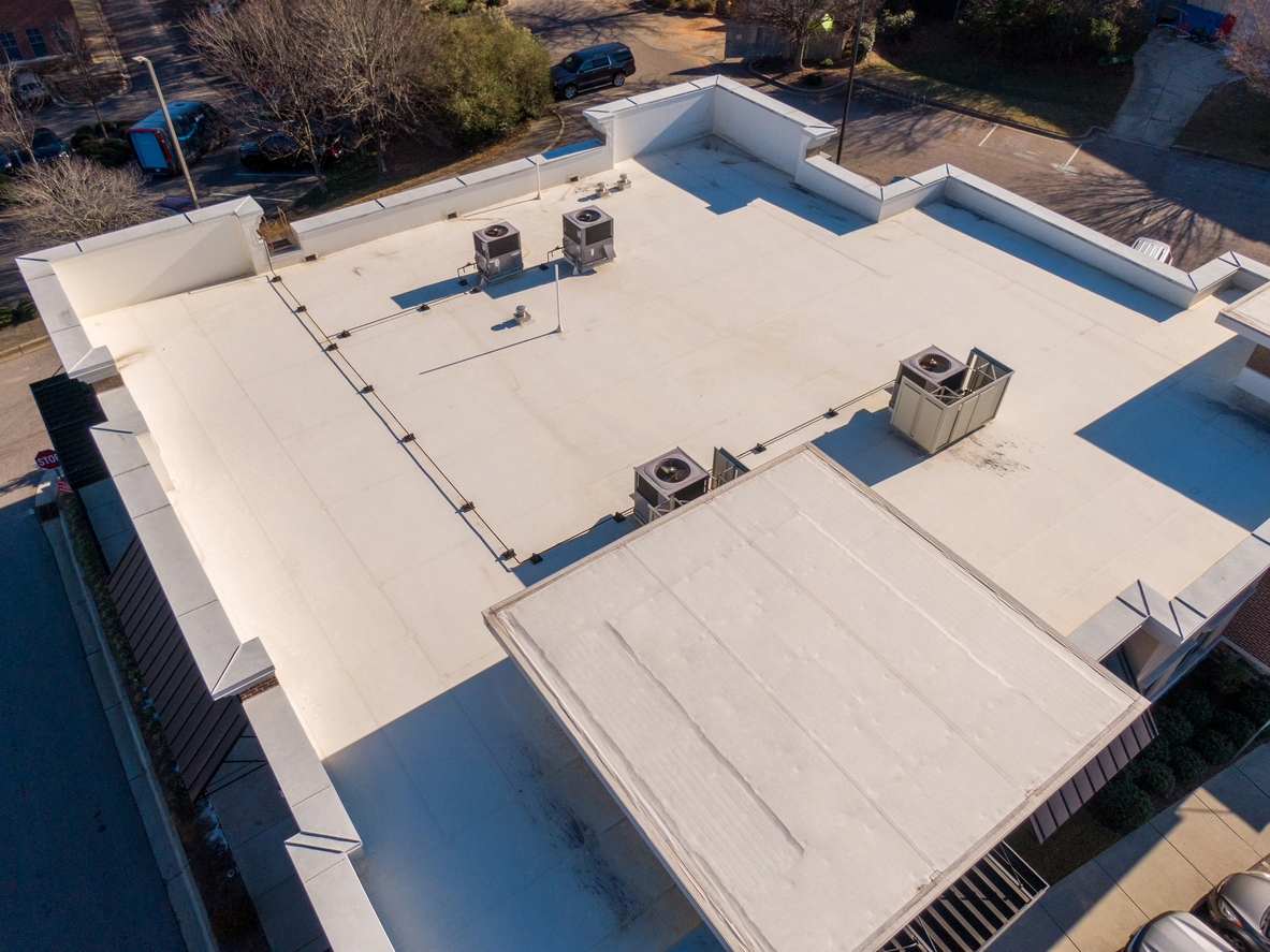 commercial roofer shopping centers
